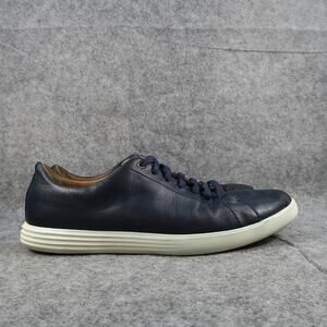 Cole Haan Shoes Men 10 Sneaker Oxford Grand Os Crosscourt Leather Lace Up Casual